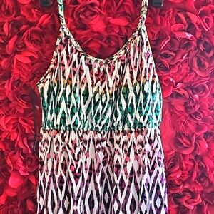 Style & Co. Multicolor Patterned Girls Dress Size XLarge